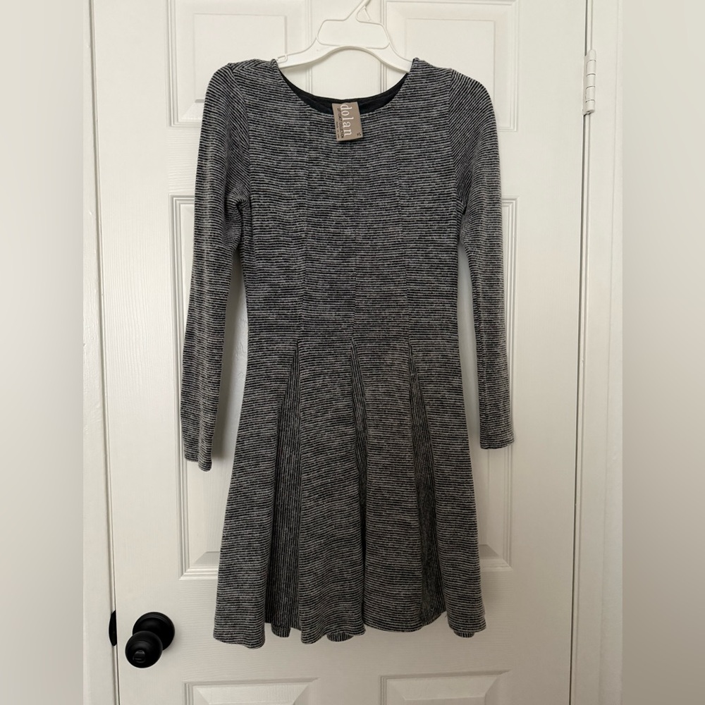 Anthropologie Dolan Black and White dress